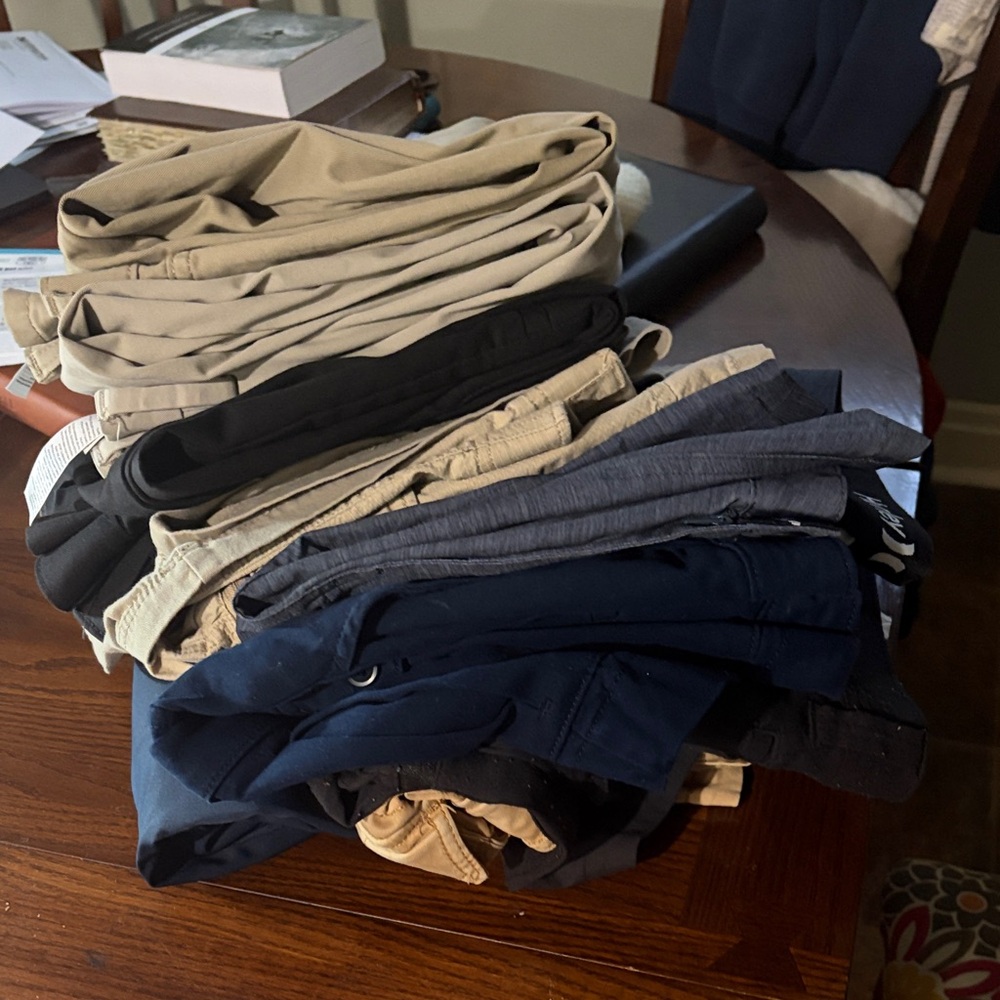 Versatile Men's Cargo Pants - Black, Tan, Navy